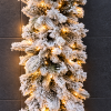 Girlanda świąteczna Bahama Śnieżona 100 cm LED – PE + PVC - obrazek 2