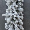 Girlanda świąteczna Bahama Lux Śnieżona 100 cm – 100% PE - obrazek 3