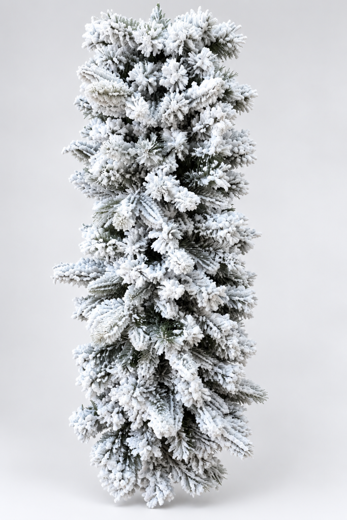 Girlanda świąteczna Bahama Lux Śnieżona 100 cm – 100% PE