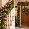 Girlanda świąteczna Lilly 100 cm LED – PE + PVC - obrazek 3