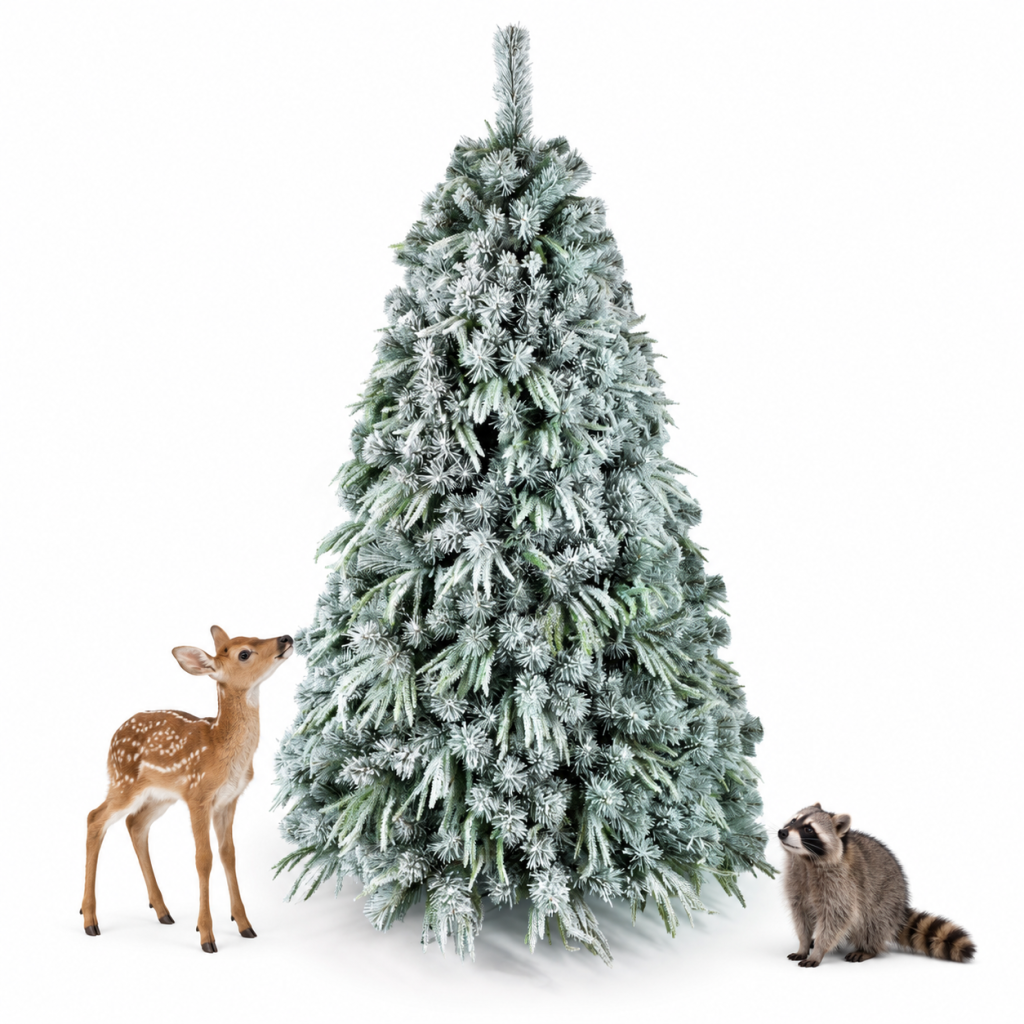 Choinka sztuczna Sosna Agata Śnieżona/z Hinged Tree